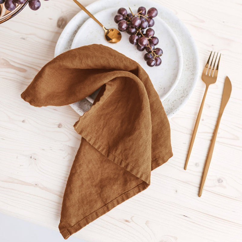 Linen Hanging Napkin Cloth Tea Towel European And American Ins Fabric Placemat