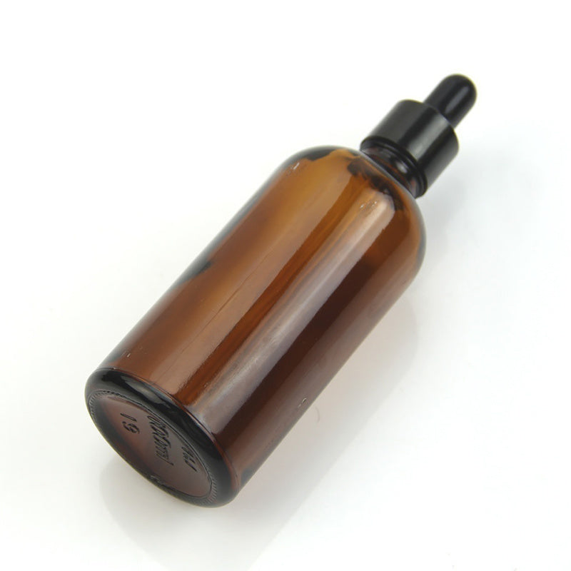 Brown dispensing lotion cosmetic essential oil bottle