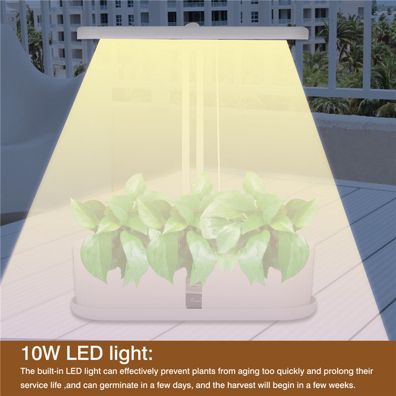 LED Plant Growth Planter