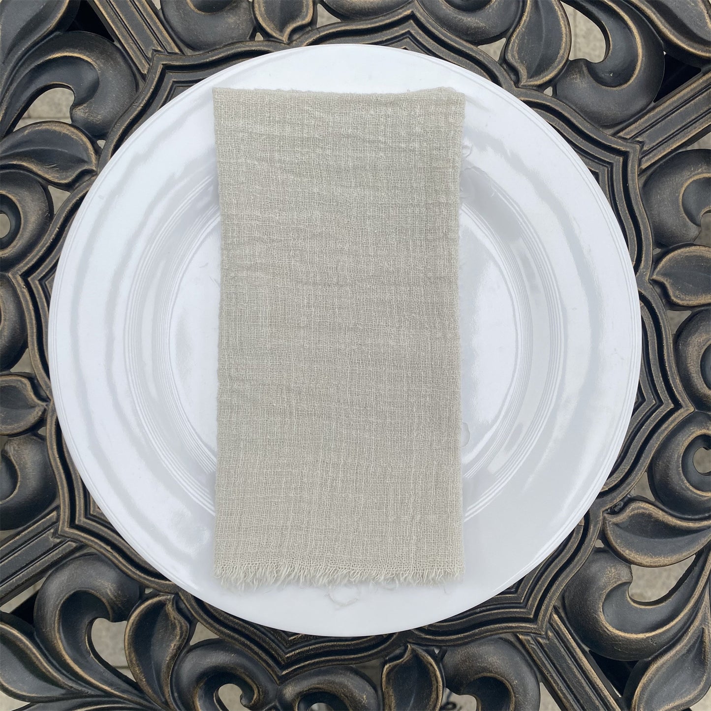 Napkin Batiste Cloth Wedding Party Western-style Placemat Table Decoration