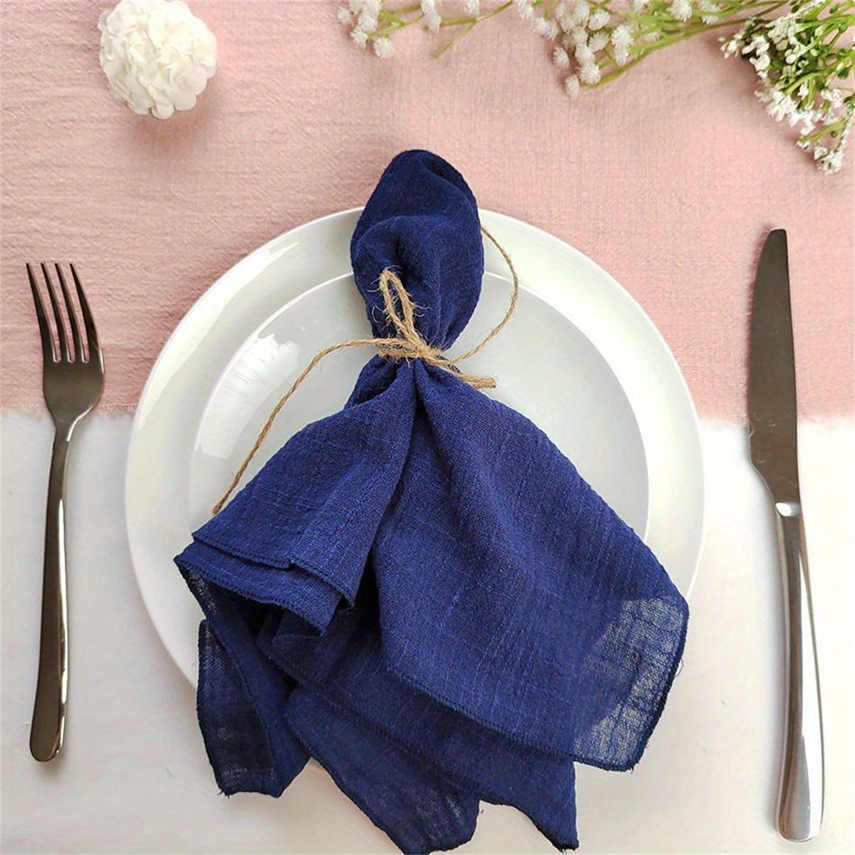 Napkin Batiste Cloth Wedding Party Western-style Placemat Table Decoration