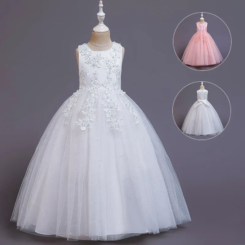 Embroidered Gown Princess Dress