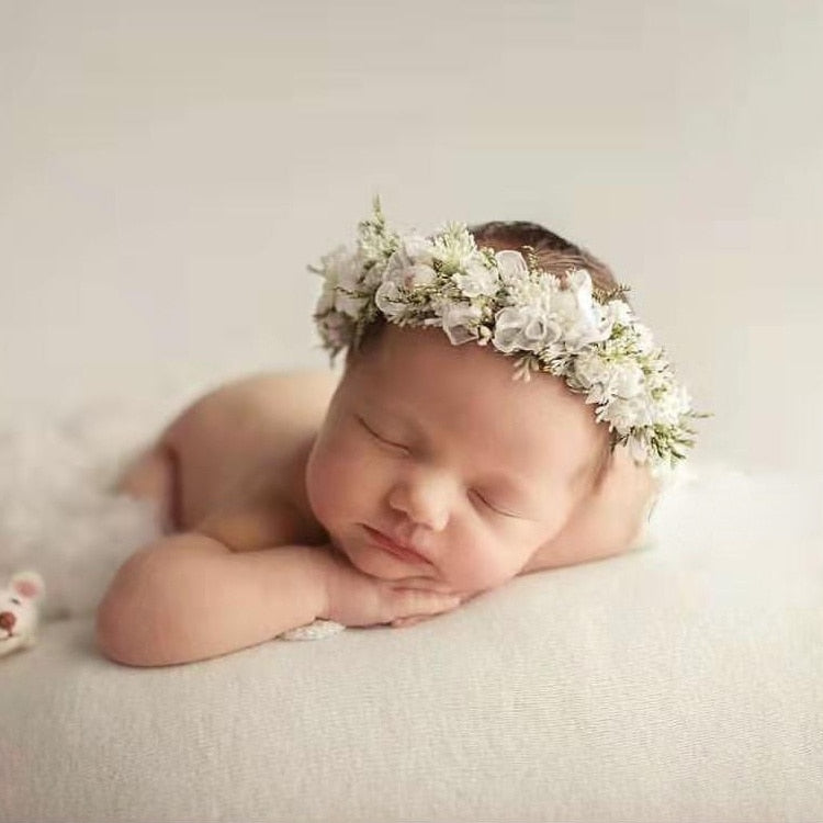 Baby Girl Headband Newborn Photography Props Flower Headbands  Hair