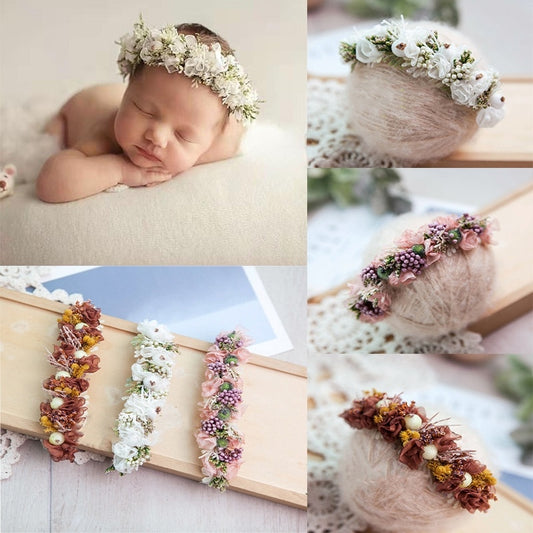 Baby Girl Headband Newborn Photography Props Flower Headbands  Hair