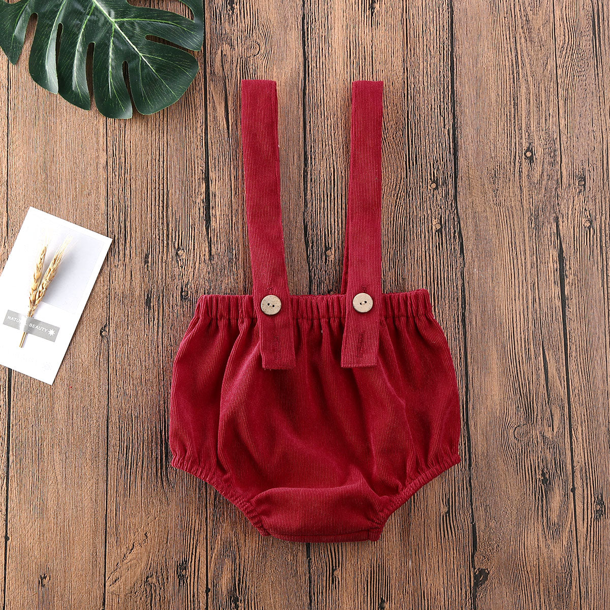 Corduroy Toddler Shorts Bottoms | Boy Girl Christmas Romper |