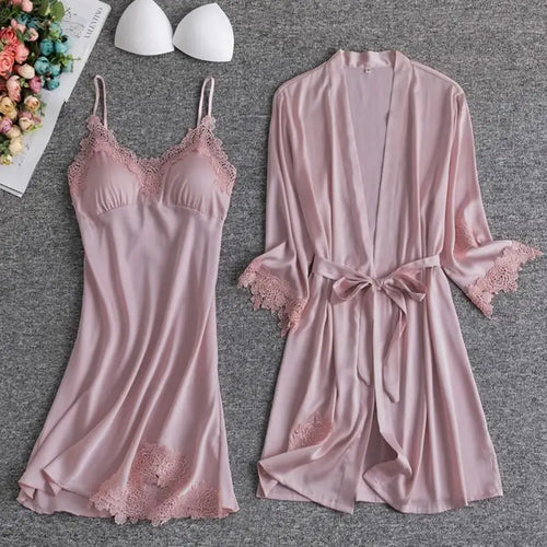 Bride Bridesmaid Wedding Robe Set