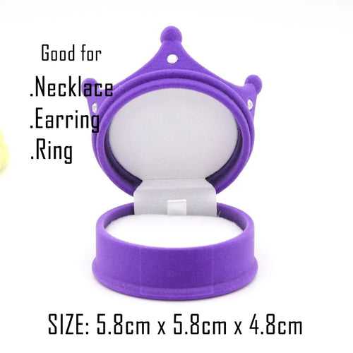 16 Style Lovely Cute Packaging Gift Jewelry Box Trinket Velvet Ring