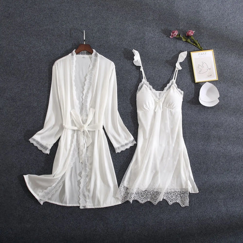 Bride Bridesmaid Wedding Robe Set