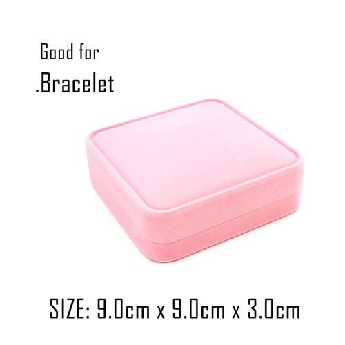 16 Style Lovely Cute Packaging Gift Jewelry Box Trinket Velvet Ring