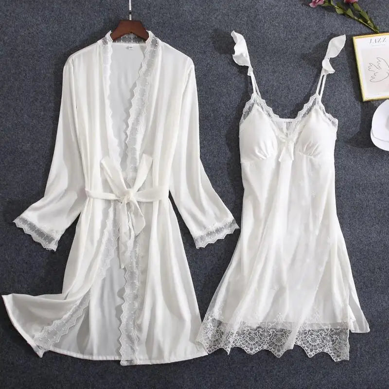 Bride Bridesmaid Wedding Robe Set