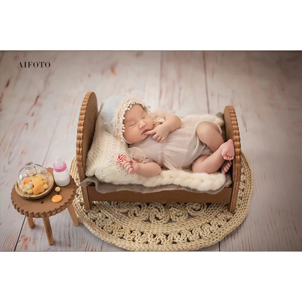 Newborn Photography Props Cute Cookie Shape Theme for Baby