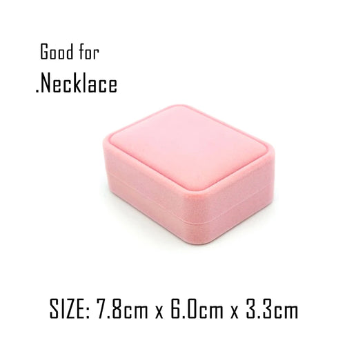 16 Style Lovely Cute Packaging Gift Jewelry Box Trinket Velvet Ring