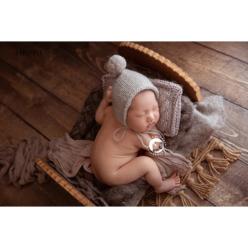 Newborn Photography Props Cute Cookie Shape Theme for Baby