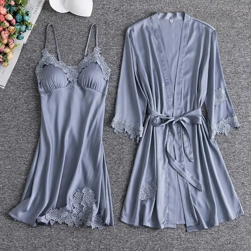 Bride Bridesmaid Wedding Robe Set