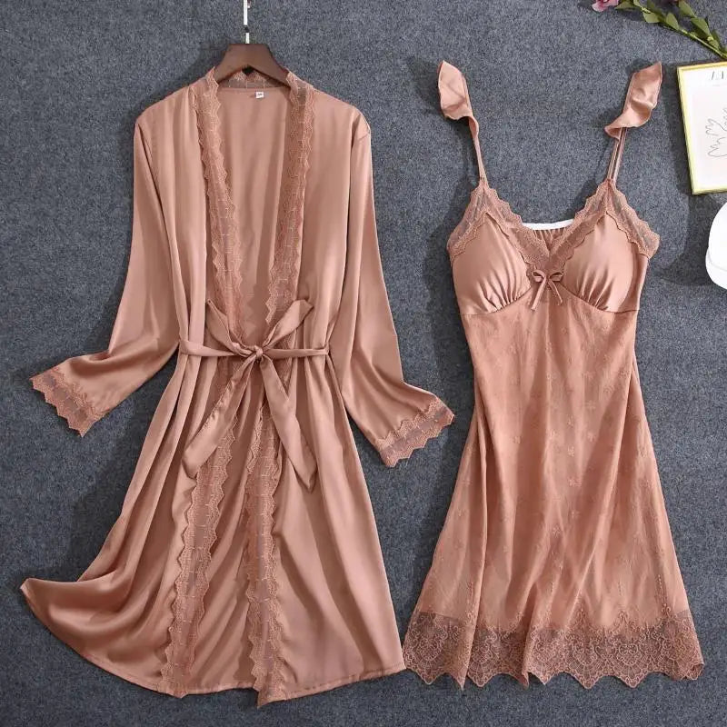 Bride Bridesmaid Wedding Robe Set