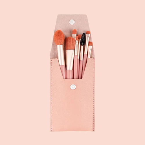 8PCS Makeup Brushes Set for Cosmetic Concealer eyelashes Blush Loose