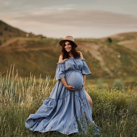 Bohemian Maternity Photography Outfit