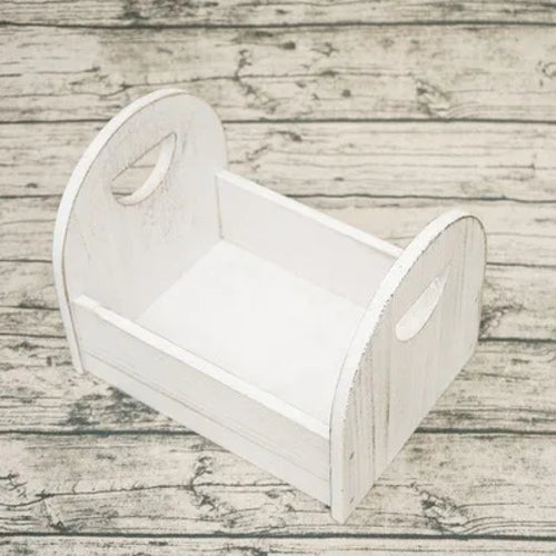 Sunshine Newborn Photography Props Small Wooden Bed Full Moon Do Old