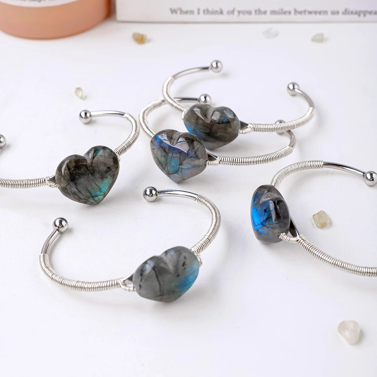 1pc Natural Labradorite Bracelet