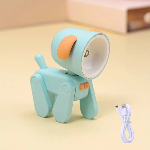 New Mini Night Light USB Rechargeable Table Lamp Cartoon Desktop