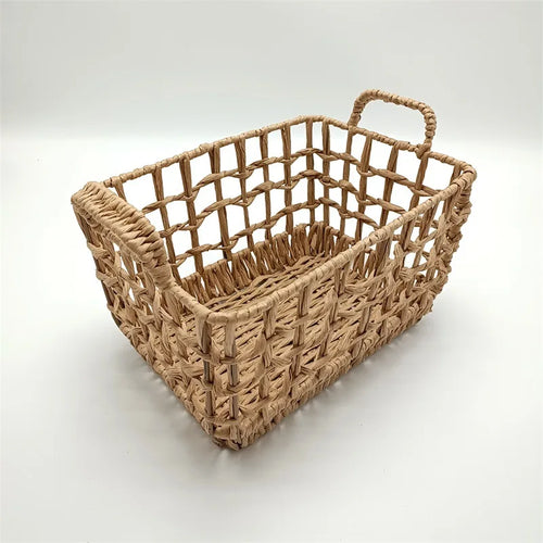 Basket Vintage Rattan Bed Weaving Baskets