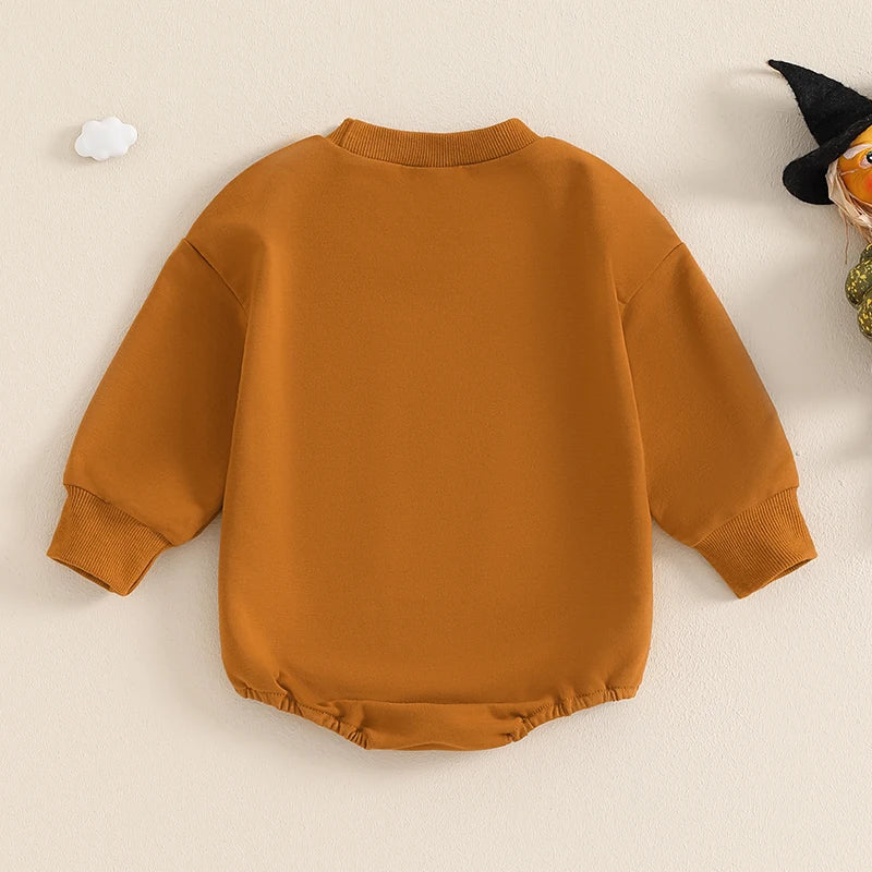 Halloween Little Boo Bro Crewneck