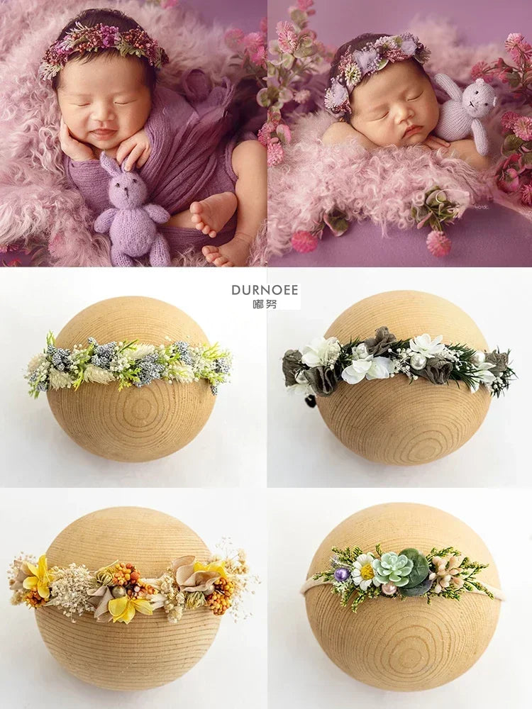 Baby Headband Newborn Photography Props Flower Headbands  Accessories