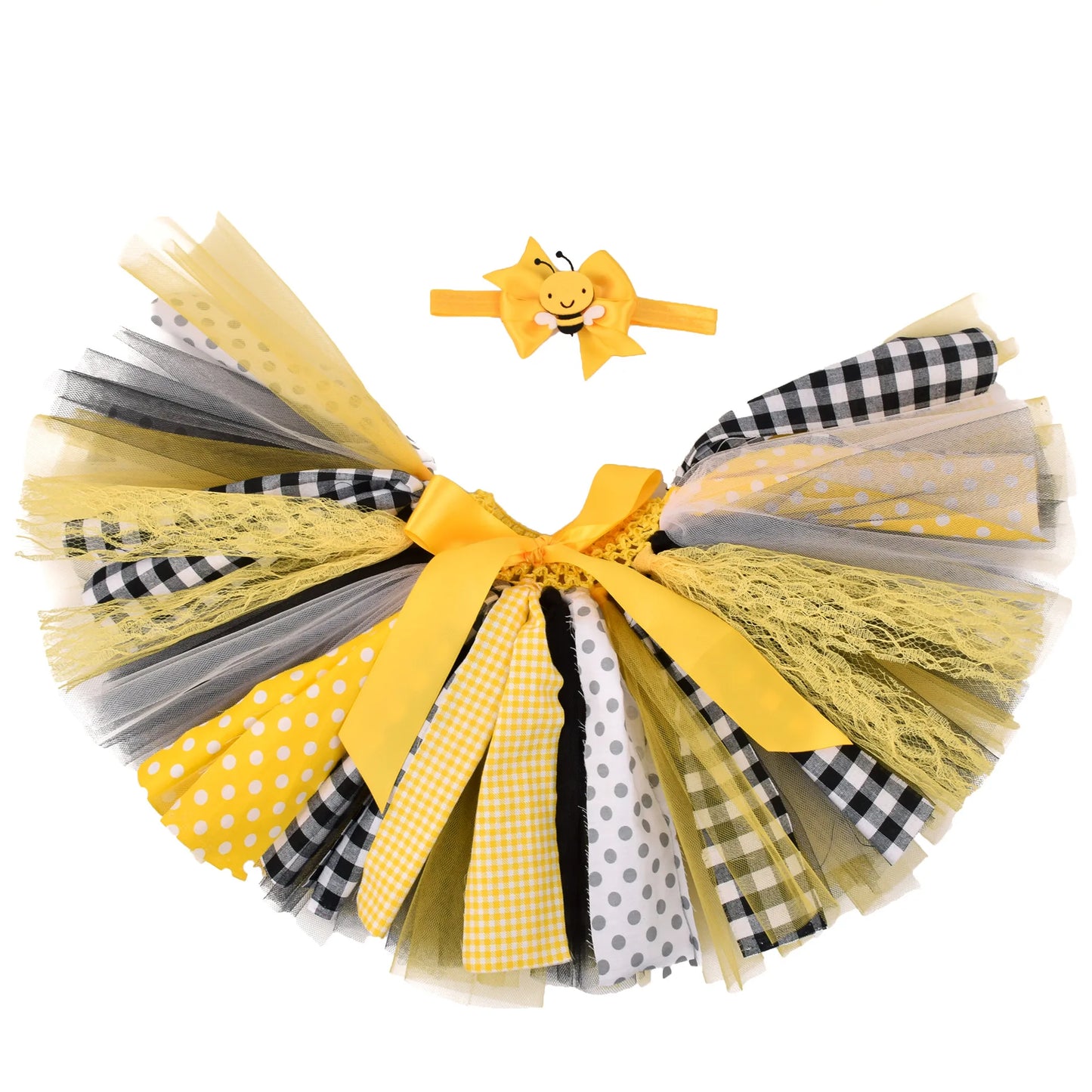 Baby Girl Bee 1st Birthday Tutu outfit Bee Tutus Girls Birthday Party