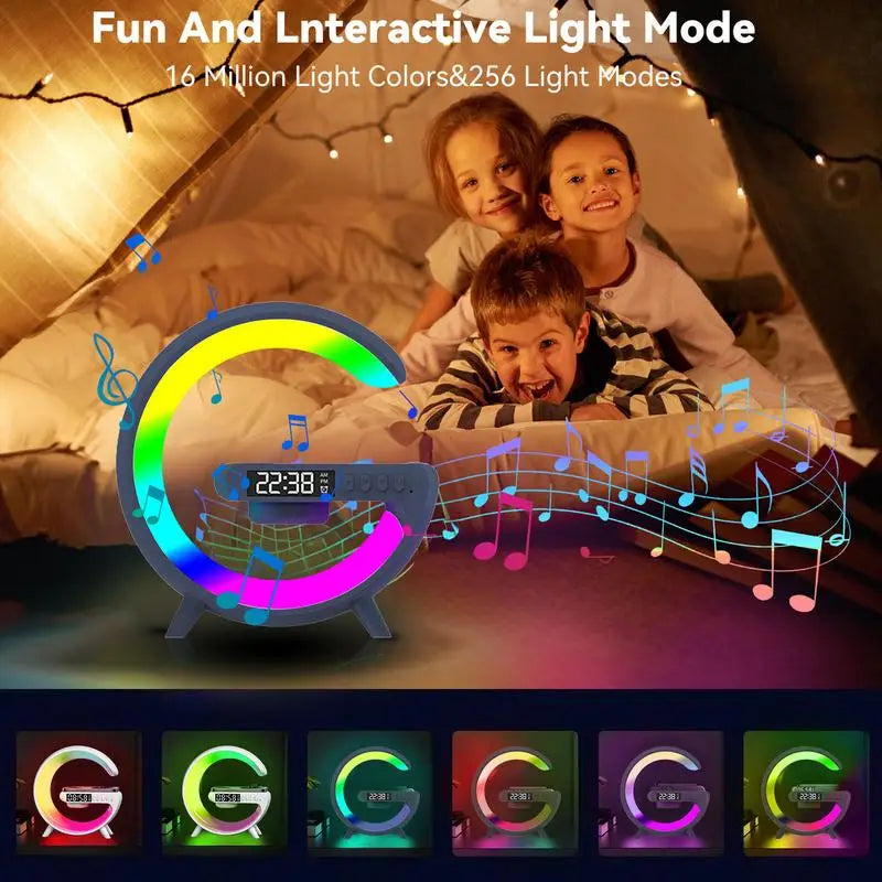 LED Night Light RGB Atmosphere Desk Lamp Multifunctional Wireless