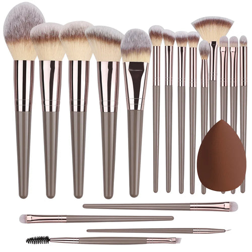 3-20Pcs Makeup Brush Set Professional Cosmetic Blush Highlighter