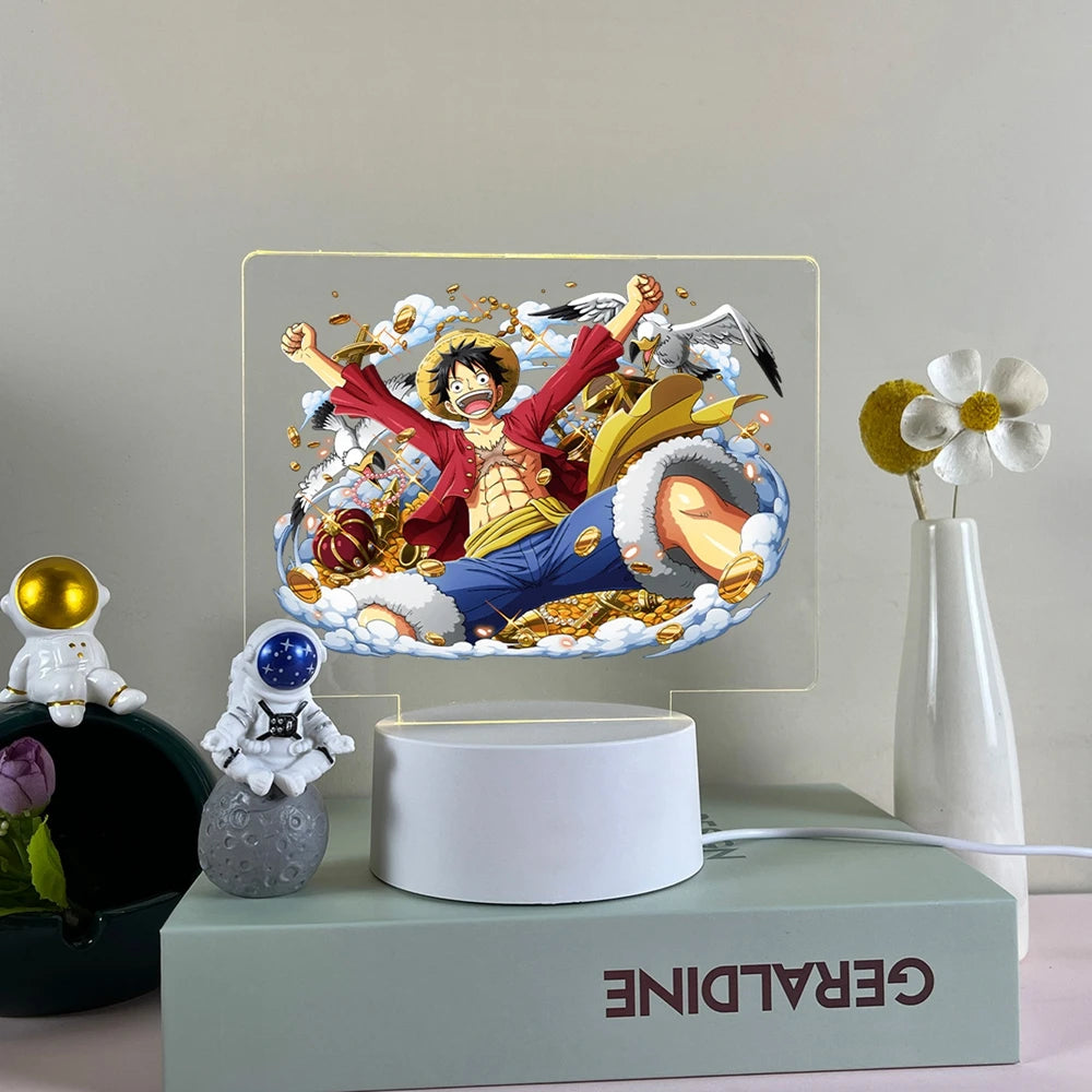 Print one piece Acrylic Lamp For Birth Day Gift Night light Christmas