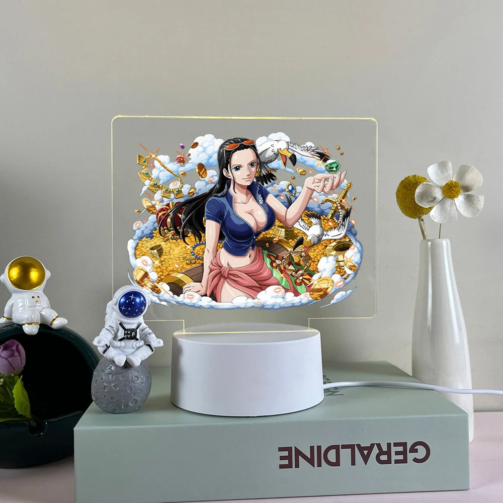 Print one piece Acrylic Lamp For Birth Day Gift Night light Christmas