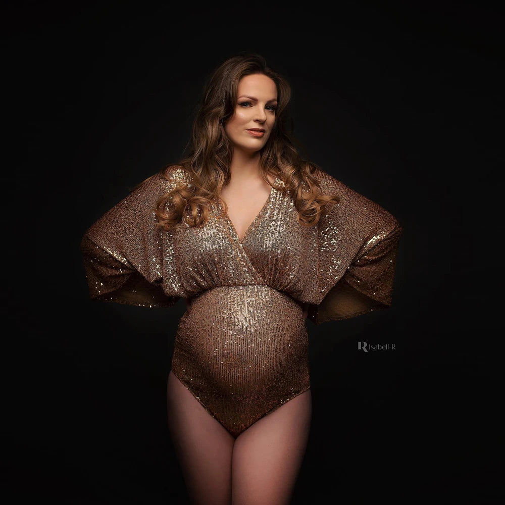 Maternity Photoshoot Bodysuit Pregnancy Photography Props Dress Sexy