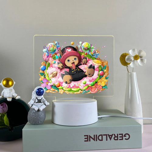 Print one piece Acrylic Lamp For Birth Day Gift Night light Christmas