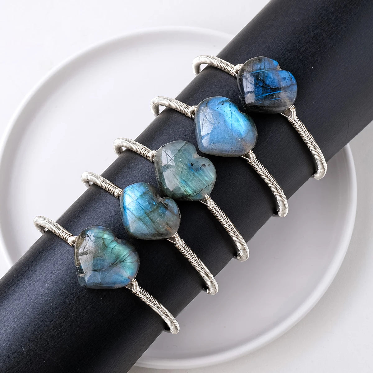 1pc Natural Labradorite Bracelet