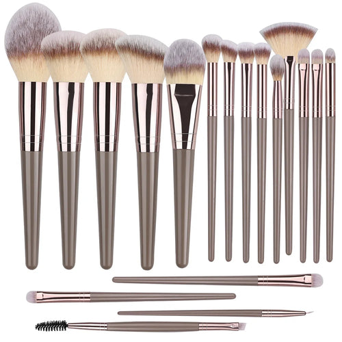 3-20Pcs Makeup Brush Set Professional Cosmetic Blush Highlighter