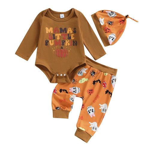 Halloween romper with pants , hat