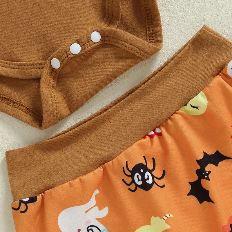 Halloween romper with pants , hat