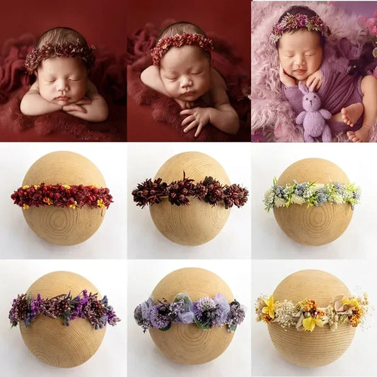 Baby Headband Newborn Photography Props Flower Headbands  Accessories