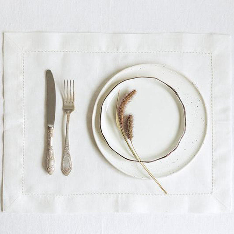 Natural Solid Color Simple Modern Cloth Napkin