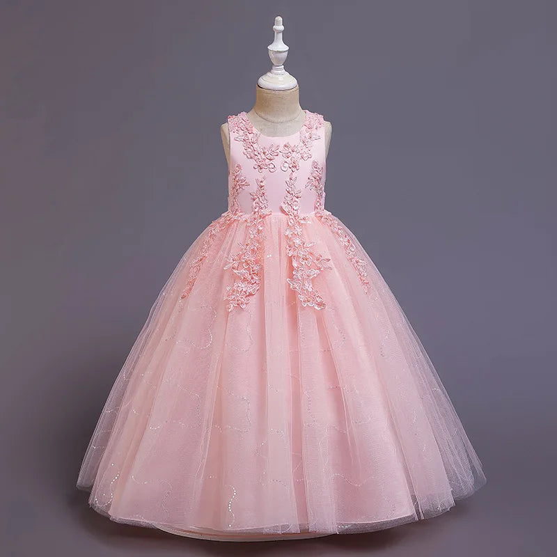 Embroidered Gown Princess Dress