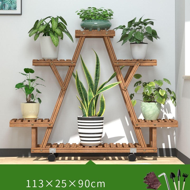 Multi-layer Indoor And Outdoor Garden Balcony Rack